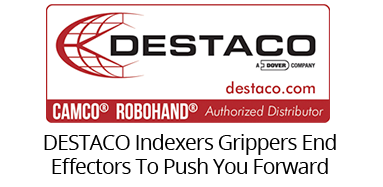 DESTACO Indexers Grippers End Effectors To Push You Forward